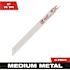 Milwaukee 9 in. 14 TPI Medium Metal Cutting SAWZALL Reciprocating Saw Blades (5-Pack)
