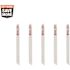 Milwaukee 12 in. 18 TPI Medium Metal Cutting SAWZALL Reciprocating Saw Blades (5-Pack)