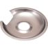 Electric Range Drip Pan fits GE and Hotpoint Ranges in Chrome, 8 in. (6-Pack)