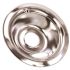 Electric Range Drip Pan Fits GE Ranges in Chrome, 8 in. (6-Pack)