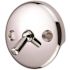 Proplus Bath Drain with Trip Lever Face Plate in Chrome (5-Pack)
