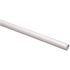 60 in. Shower Rod Cover in White