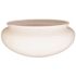 Royal Cove 3-7/8 in. Handblown White Mushroom Shade with 7-3/4 in. Fitter and 8-7/8 in. Width