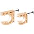 Water-Tite Right Strap 3/4 in. Plastic Multi-Functional Pipe Clamps with Preloaded Nail (Carton of 20)