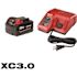 Milwaukee M18 18-Volt 3. 0Ah Battery with Multi-Voltage Charger Starter Kit