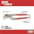 Milwaukee 10 in. Straight-Jaw Pliers with Comfort Grip and Reaming Handles