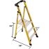 WERNER 3 ft. Fiberglass Podium Ladder with 5 ft. Reach and 375 lbs. Load Capacity Type IAA Duty Rating