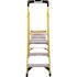 WERNER 3 ft. Fiberglass Podium Ladder with 5 ft. Reach and 375 lbs. Load Capacity Type IAA Duty Rating