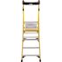 WERNER 4 ft. Fiberglass Podium Ladder with 6 ft. Reach and 375 lbs. Load Capacity Type IAA Duty Rating