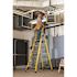 Werner 6 ft. Fiberglass Podium Ladder with 12 ft. Reach and 375 lbs. Load Capacity Type IAA Duty Rating