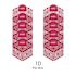 Renown Wave 3D 30-Day Anti-splash Urinal Screen, Spiced Apple, Pack of 10