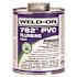 IPS Corporation 32 oz. 782 Heavy-Bodied PVC Cement, Clear, Quart