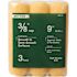 9 in. x 3/8 in. High-Density Polyester Knit Paint Roller Cover (3-Pack)