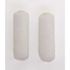PRIVATE BRAND UNBRANDED 4 in. x 1/2 in.Shed Resistant White Woven Mini Paint Roller (2-Pack )