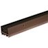 Frost King 36 in. x 1-3/4 in. Brown Vinyl Slide-On Door Bottom for Metal Doors