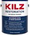 KILZ RESTORATION 1 Gal. White Interior Primer, Sealer, and Stain Blocker