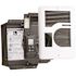 Cadet 240/208/120-volt 1,600/1,500/1,000-watt Energy Plus Fan-forced Electric Wall Heater Assembly with Digital Thermostat