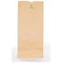 Duro 25# Kraft 8-1/4 in. x 5-1/4 in. x 18 in. Standard Grocery Bag (500 Per Bale)