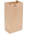 Duro 12# Kraft 7-1/16 in. x 4-1/2 in. x 13-3/4 in. Standard Grocery Bags (500 Per Bale)