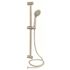 Premier 5- -Spray Patterns 4 in. Single Wall Mount Low Flow Handheld Shower Head in Brushed Nickel