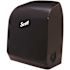 Scott Pro Manual Hard Roll Towel Dispenser, Black, 1 Dispenser / Case