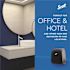 Scott Pro Manual Hard Roll Towel Dispenser, Black, 1 Dispenser / Case