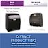 Kimberly-Clark Sanitouch Hard Roll Towel Dispenser, Black, 1 Dispenser / Case
