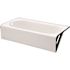 American Standard Princeton 60 in. x 30 in. Soaking Bathtub with Left Hand Drain in White