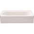 American Standard Princeton 60 in. x 30 in. Soaking Bathtub with Left Hand Drain in White