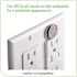 Leviton 20 Amp 125-Volt NEMA 5-20R SmartlockPro 2-Pole Residential Grade Duplex GFCI Outlet with LED, Ivory GFNT2-I
