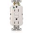 Leviton 15 Amp Self-Test SmartLockPro Hospital Grade Duplex GFCI Outlet with LED, White