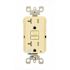 Leviton 20-Amp Smartlockpro Weather/Tamper Resistant Gfci Outlet, Ivory
