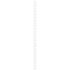 ClosetMaid ShelfTrack 60 in. L White Standard Support Bracket Shelf Tracks, Shelving Hardware