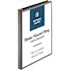 Business Source View Binder with 2 Inside Pockets 1/2 in. Capacity, Black
