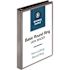 Business Source View Binder with 2-Inside Pockets, 1 in. Capacity, Black