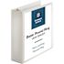 Business Source 3 in. Capacity View Binder with 2 Inside Pockets White