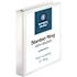 Business Source 1-1/2 in. Capacity D-Ring Binder with Pockets White