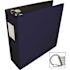 S.P. Richards Co. D-RING BINDER, WITH LABEL HOLDER, HEAVY-DUTY, 3 IN., BLUE