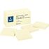 Business Source 3 in. x 3 in., Adhesive Note Pads, Yellow (100-Sheets 12 per Pack)