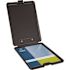 Business Source 9 in. x 13 in. Storage Clipboard, Plastic, Letter, Black