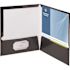 Business Source 2-Pocket Report Covers with Bus Card Holder