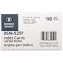 Business Source 3 in. x 5 in. 72 lbs. Index Cards Ruled, White (100 per Pack)