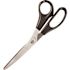 Business Source 8 in. Stainless Steel Scissors Bent Black Handles