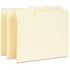 Business Source File Folders Interior Letter 1/3 in. Cut, Manila (100-Box)