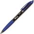Integra Medium Retractable Non-Refillable Point Blue Barrel Ballpoint Pen, Blue Ink (12-Pack)