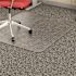 Lorell 46 in. x 60 in., Clear, Rectangular, Low Pile, Chair Mat