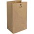 Duro 20 lb. 8.25 in. x 5-15/16 in. x 13-3/8 in. Kraft SH Grocery Bag