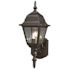 Monument 1-Light Black Outdoor Wall Mount Lantern
