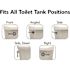 Korky StrongARM Universal Toilet Handle Faucet Style Chrome