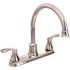 CLEVELAND FAUCET GROUP Cornerstone 2-Handle Standard Kitchen Faucet in Chrome